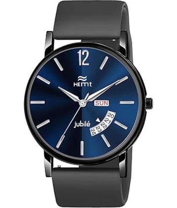 Hemt Light Grey Silicon Analog Men's Watch