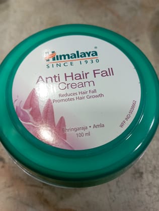 Himalaya Since 1930 Anti hair fall Cream Reduces hair fall Promotes hair growth Bhringaraja amla 100 ml 