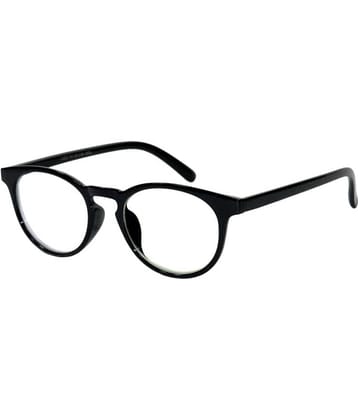 Peter Jones Black Round Spectacle Frame b2286