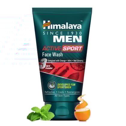 MEN ACTIVE SPORT FACE WASH 100ML INDIA