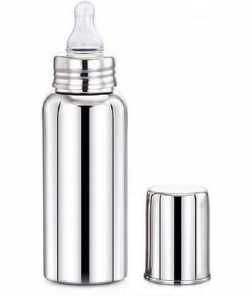 erum - 250 Silver Feeding Bottle ( Pack of 1 )