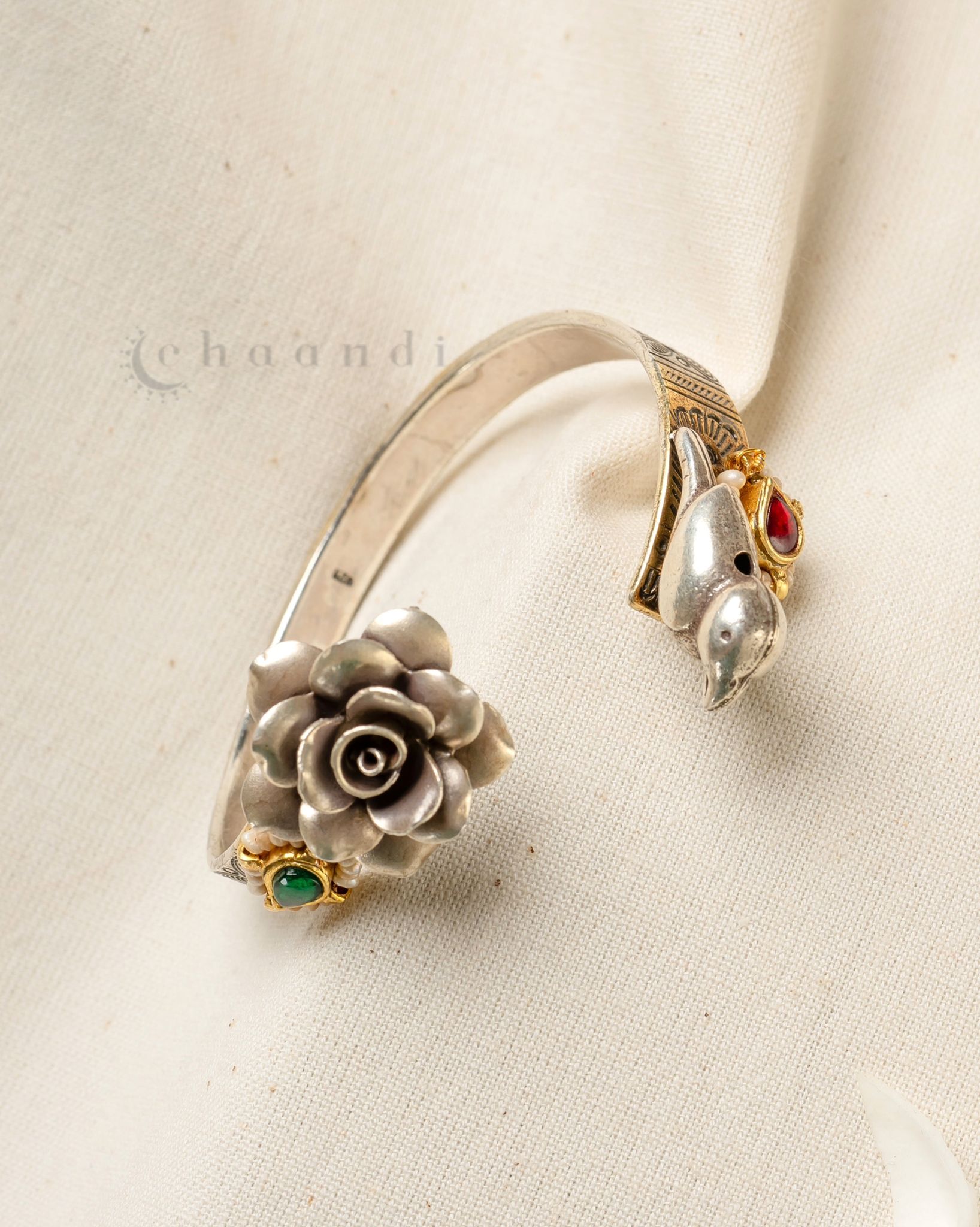 Gold Polish Silver Bangle CHB1150 (Single)