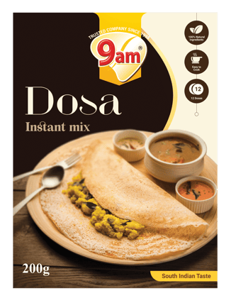 9am Dosa Instant Mix, 200 gm