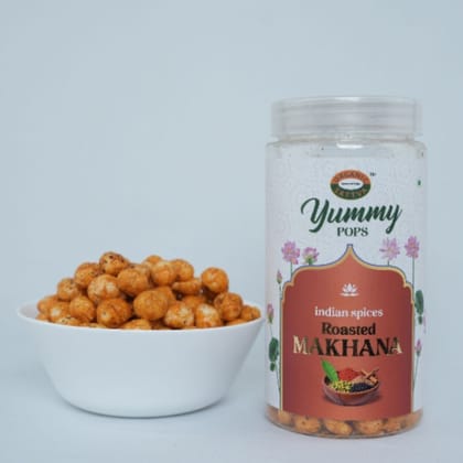 Desi Chat Special Pack | Indian Spices Makhana, Mumbai Chat Makhana, Peri Peri Masala Makhana, Cream & Onion Makhana | 324 gm - 324 gm - 324 gm - Pack of 4