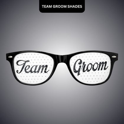 Team Groom Party Sunglasses for Bachelor Party - 1PC