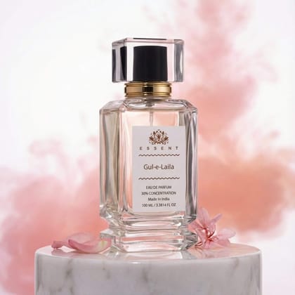 Essent Perfumes Gul-e-Laila Eau de Parfum (EDP) – Royal Rose Floral Long Lasting Perfume – Unisex Fragrance