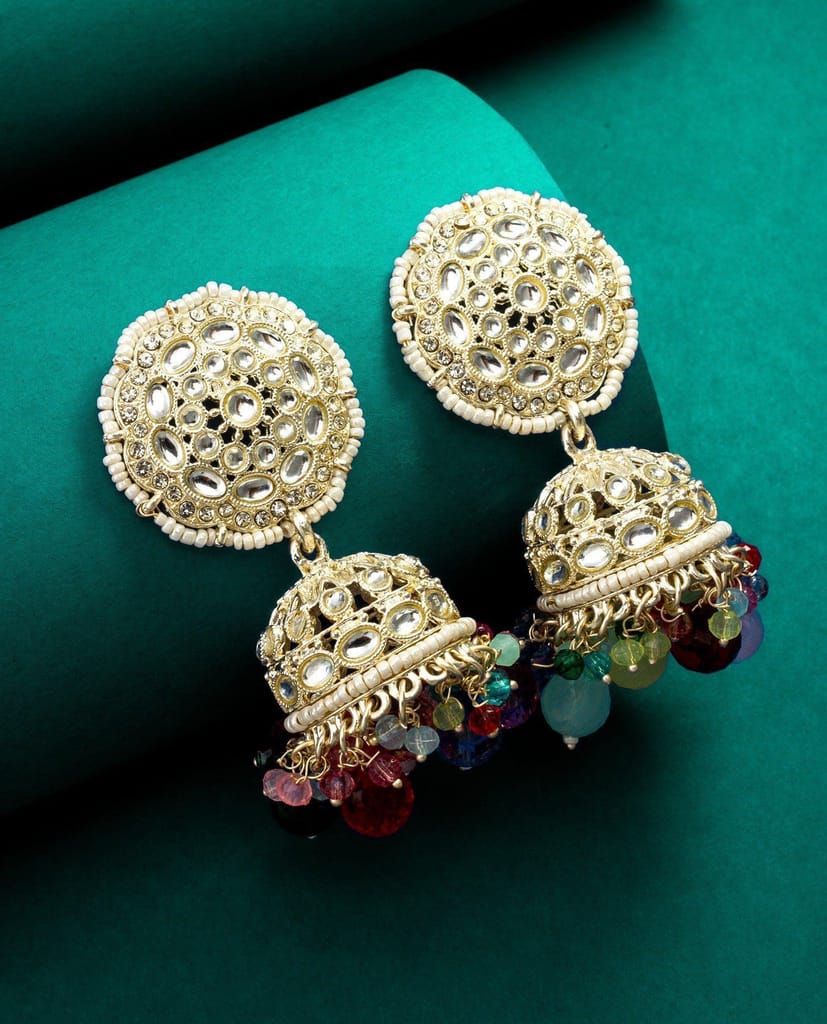Morison Golden Infinity Loop Earrings Eternal Elegance - Earrings | Buy online on ZillyBuy