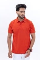 Aurora Red Polo T-Shirt