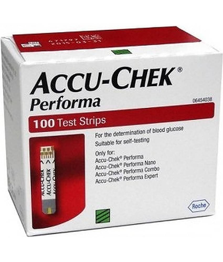 AccuChek Performa Test Strips Pack of 100 (2x50). .