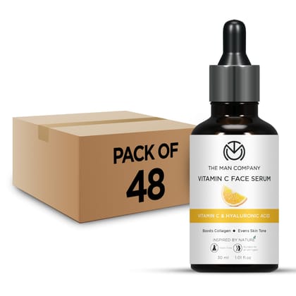 Vitamin C Face Serum | Vitamin C & Hyaluronic Acid (30ml) - Bulk Buy Vitamin C Face Serum | Vitamin C & Hyaluronic Acid (30ml) - Bulk Buy - Case Size of 48
