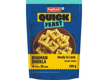 Rajdhani Khaman Dhokla 200gm Rajdhani Khaman Dhokla 200gm