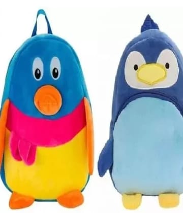 Marissa Fashionable Soft Material School Bag For Kids Plush Backpack Cartoon Toy  Childrens Gifts Boy/Girl/Baby/ Decor School Bag For Kids Age 2 to 6 Year School Bag  Blue, Light Blue, 5 L