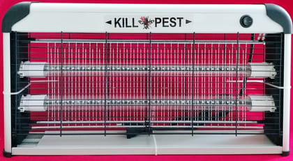 MOSKIKILL MT400-8W Indoor Fly & Insect Killer Machine (8 Watts, White) | High Performance UV LED Zapper | Home & Commercial Use