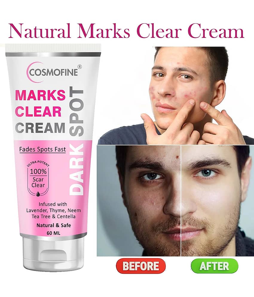 COSMOFINE Marks Clear Cream, Pigmentation Removal Day Cream All Skin Type Neem (60 ml)
