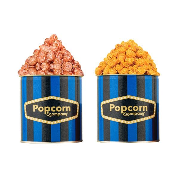 Popcorn & Company Festive Gift Combo Pack of 2 Tins 190 Gms