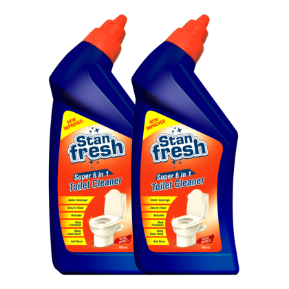 Stanfresh Toilet Cleaner - Rose World 500ml ( Pack Of 2)