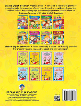 Graded English Grammer Practice Book -6 [Paperback] Dreamland Publications
