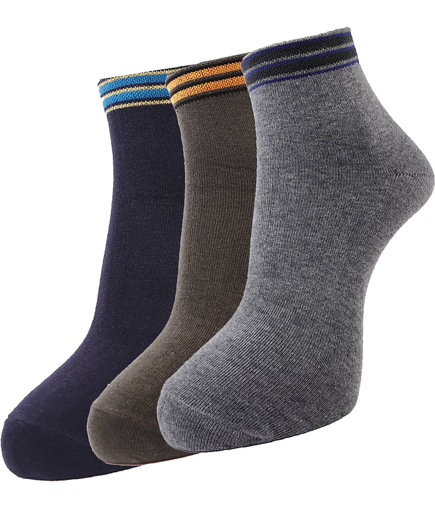 Dollar Cotton Ankle Length Socks Pack of 3