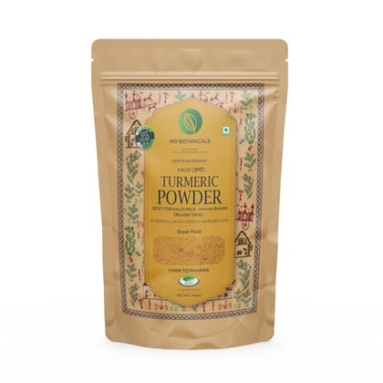Turmeric Powder - Haldi Milk (100gm), Maa Danteshwari Herbal Farm's 100% Natural & Certified Organic Herbs