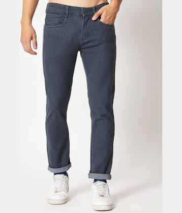 RAGZO - Grey Denim Slim Fit Men's Jeans ( Pack of 1 )