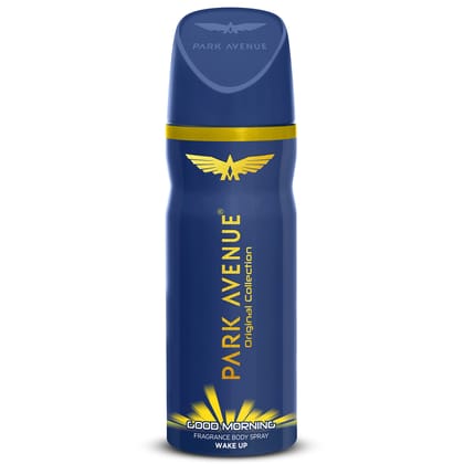 Park Avenue Good Morning Perfume Deodorant Spray for Men 100g/150 ml Park Avenue Good Morning Perfume Deodorant Spray for Men 100g/150 ml - Blue / 150 ml (Pack of 1)