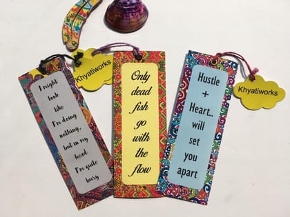 Acra Set of 3 Bookmarks
