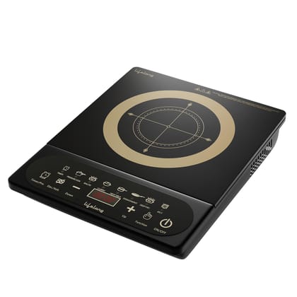 Lifelong 2100 Watt Induction Stove Touch Panel,Upto 5.5KVA Surge Protection,Electric Induction with 7 Preset Indian Menu Options,Auto Shut-Off&Temperature Control,1 Year Manufacturer's Warranty,Black Lifelong 2100 Watt Induction Stove Touch Panel,Upto 5.