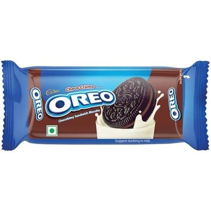 Cadbury Oreo Choco Creme Flavoured Chocolatey Sandwich Biscuits, 41.75 g