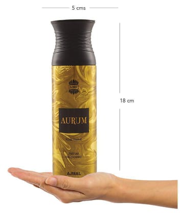 Ajmal Aurum Femme & Wisal Deodorant Spray  For Women 200ml each (Pack of 2, 400ml) + 2 Parfum Testers  Free - 200ml