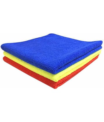 Akima 300 GSM Microfiber Cloth for Car Cleaning and Polishing (40 x 40 cm) -Pack of 3