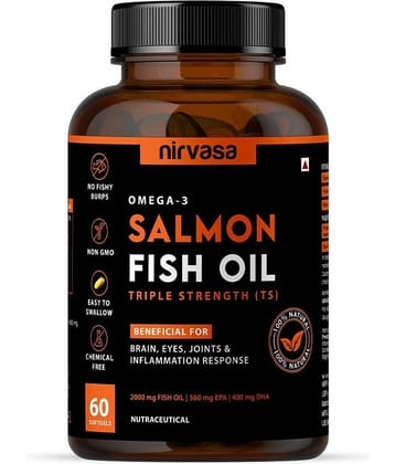 Nirvasa - Omega-3 Fatty Acids Softgel ( Pack of 1 )