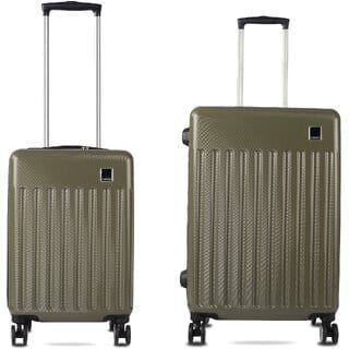 Timus Neolite Premium Polycarbonate Luggage Set - Small  Medium Combo (58cm, 68cm)(Green)