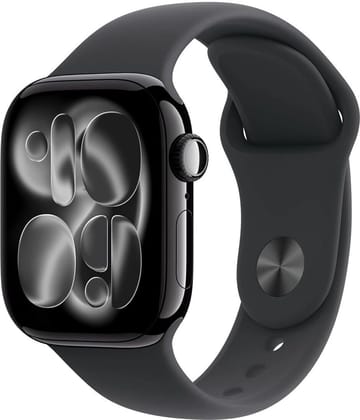 WEKTU Watch Series 11 46 mm Jet Black Aluminium Case with Black Sport Band/005 Smartwatch
