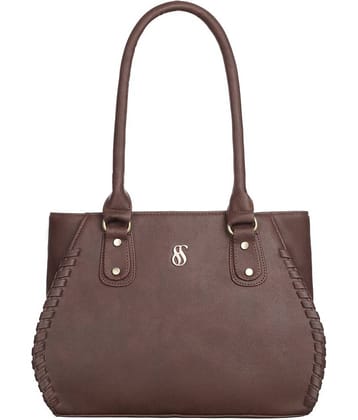 Fostelo - Brown PU Shoulder Bag