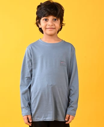 XPLR TECH GREY BOYS LONGS SLEEVES TSHIRT - GREY-0-6 MONTHS / 2N / GREY