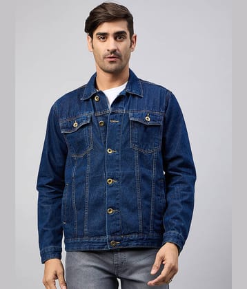 Club York Denim Men's Denim Jacket - Blue ( Pack of 1 )