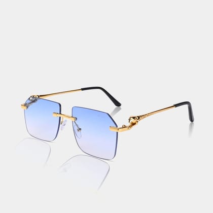 MOONX JAGUAR S2 – Modern Rimless Geometric Sunglasses (Unisex)