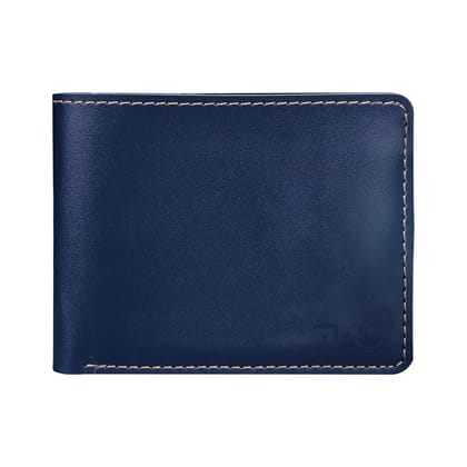 The Wallet Store Vegan Leather Wallet For Men - Blue