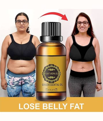 Aromine Fat Loss Oil Ginger Weight Loss Oil Shaping & Firming Oil 30 mL