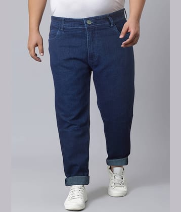 JB JUST BLACK Regular Fit Cuffed Hem Men's Jeans - Blue ( Pack of 1 )