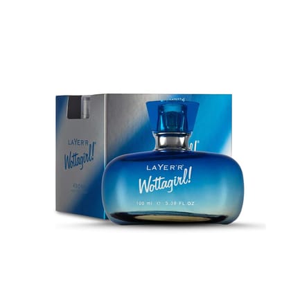 LAYER'R Wottagirl Adore Perfume Spray, Blue, 100 ml