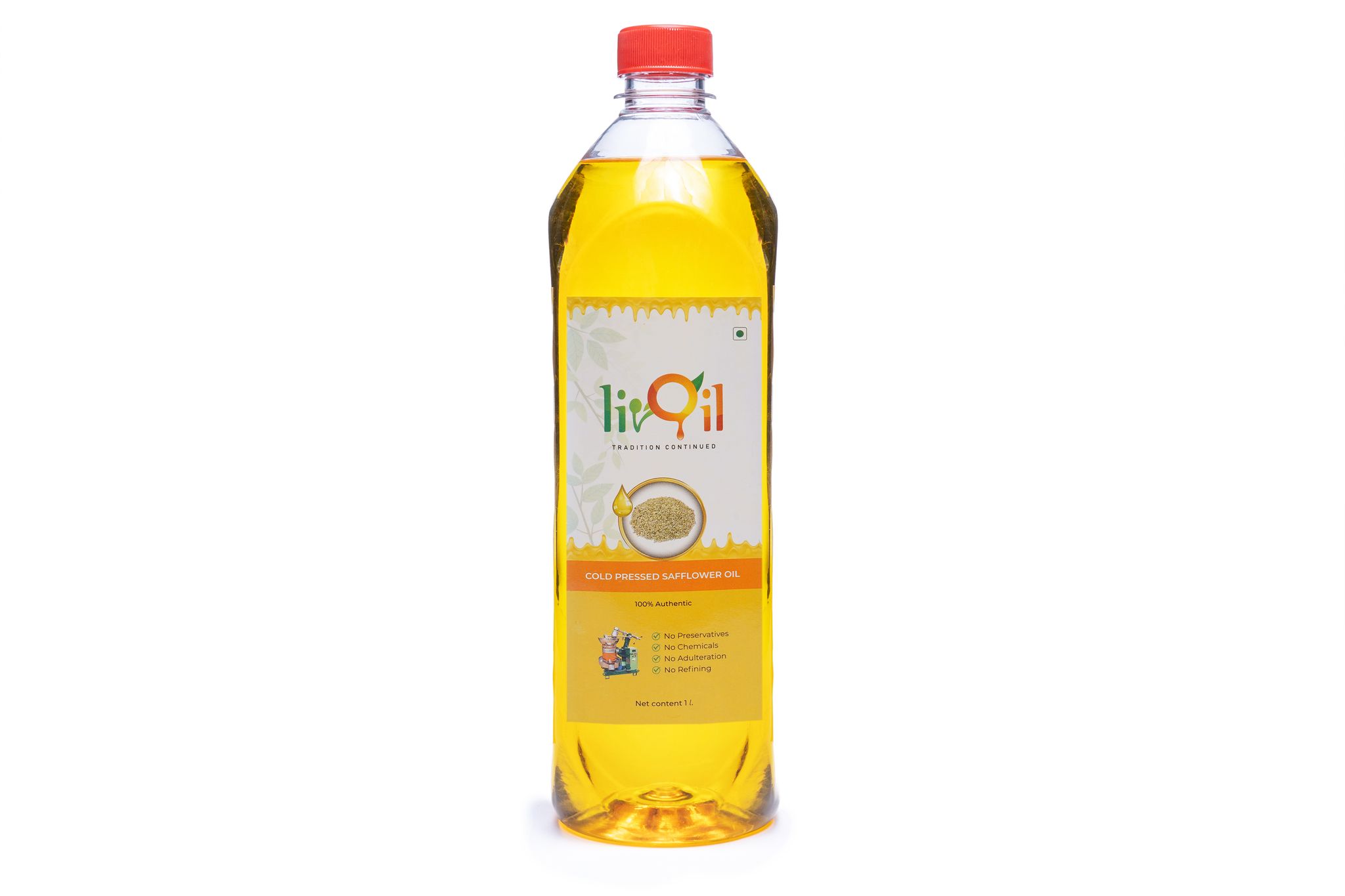 Cold Pressed Safflower Oil - 1 Lit