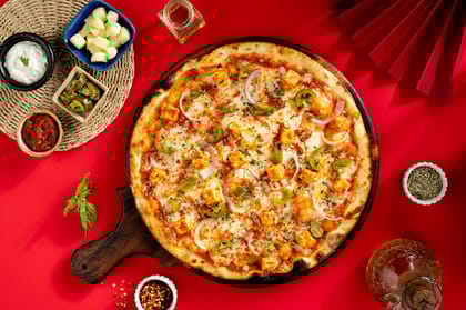 Korean - Eol-eol-han Paneer Pizza [Extra Spicy]