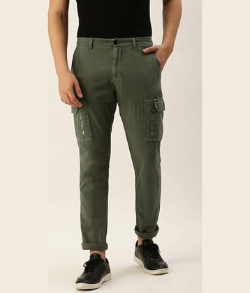 Bene Kleed Green Slim Cargos ( Pack of 1 )
