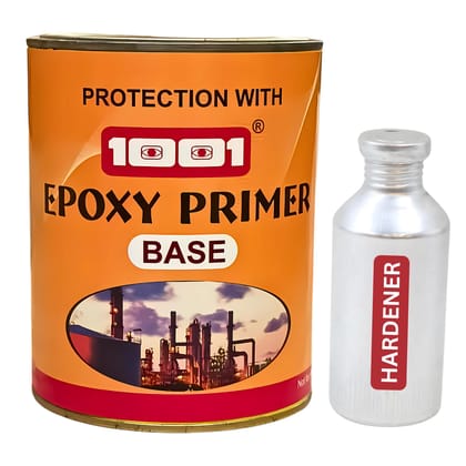 1001 Epoxy Primer 2 Pack System - Industrial-Grade Protection for Metal, Concrete & Wood | Long-Lasting, Anti-Corrosion, and Weatherproof Finish