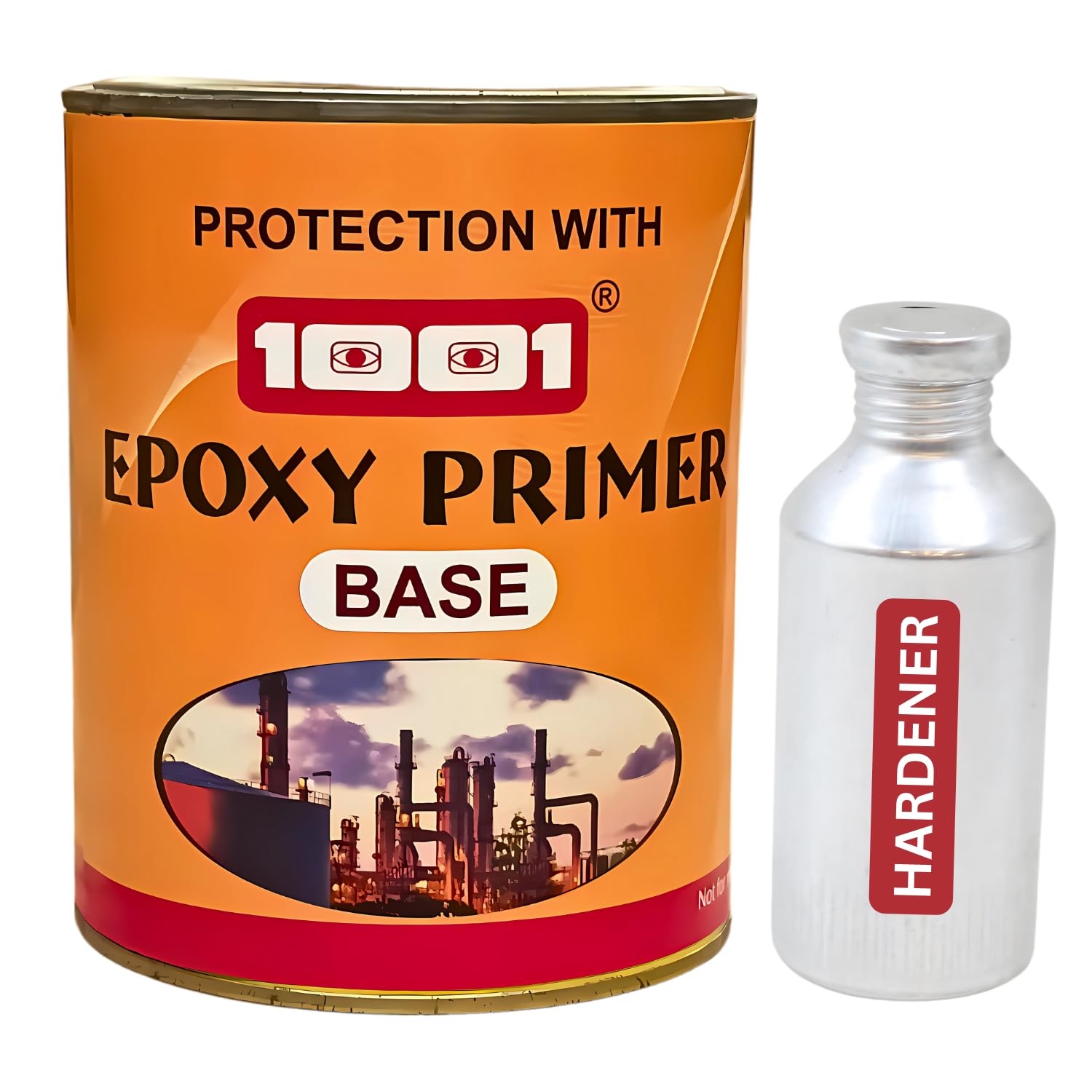 1001 Epoxy Primer 2 Pack System - Industrial-Grade Protection for Metal, Concrete & Wood | Long-Lasting, Anti-Corrosion, and Weatherproof Finish