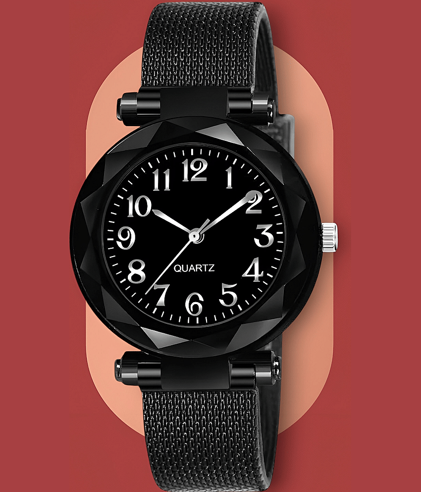 DECLASSE Black Resin Analog Womens Watch