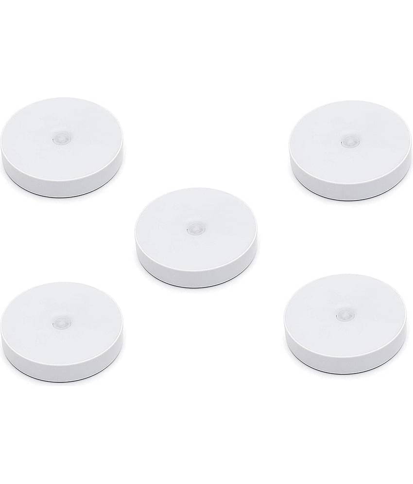 SHIV MEDICOS Motion Sensor Light White - Pack of 5