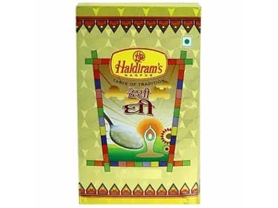  Haldiram Desi Ghee - 2X200 ml - (400 ml) Carton/Pouch
