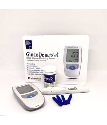 GLUCO DR. AUTO A GLUCO DR. AUTO A GLUCOMETER Expiry March 2024